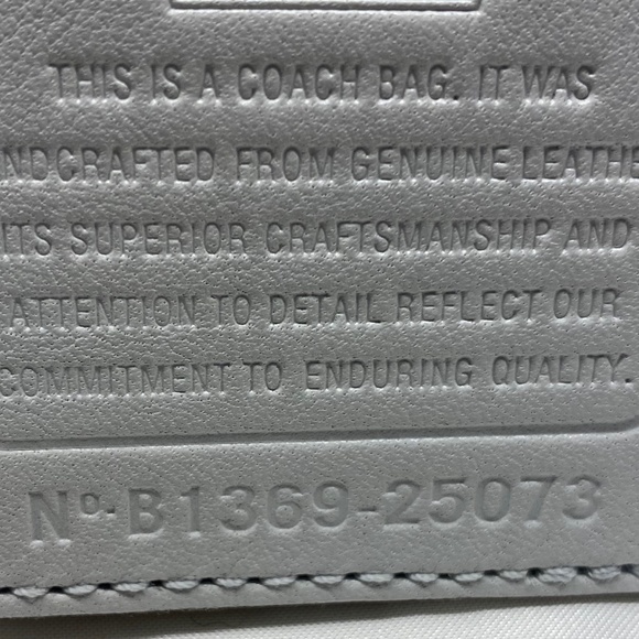 Coach Poppy colour block Grey Leather Satchel - Picture 7 of 12